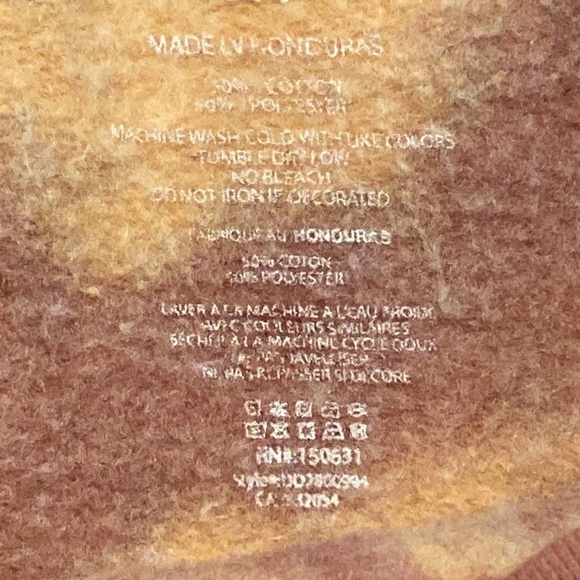 TIE dye smiley face sweatshirt Size Medium - Picture 5 of 6